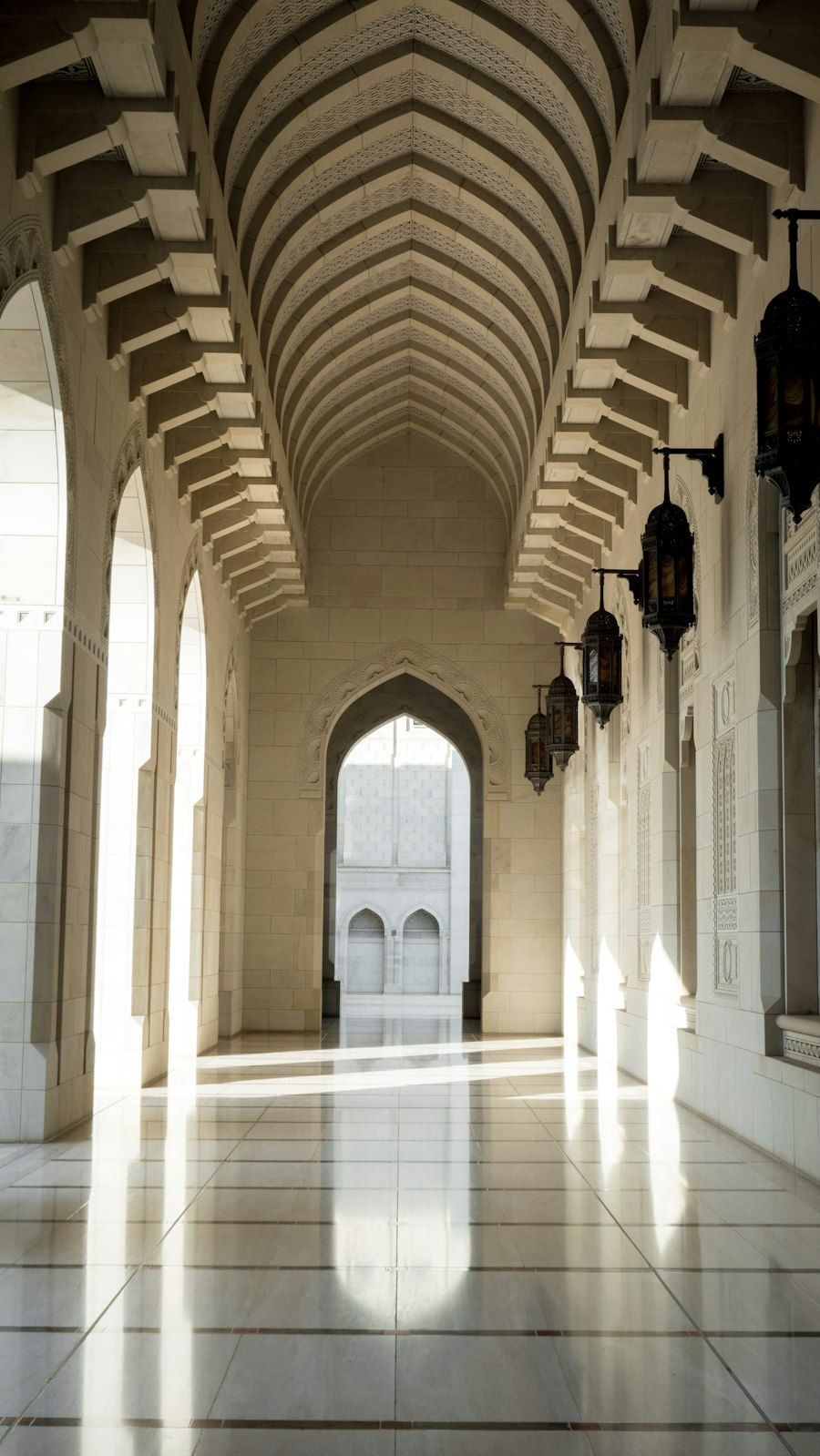 Prayer hall interior